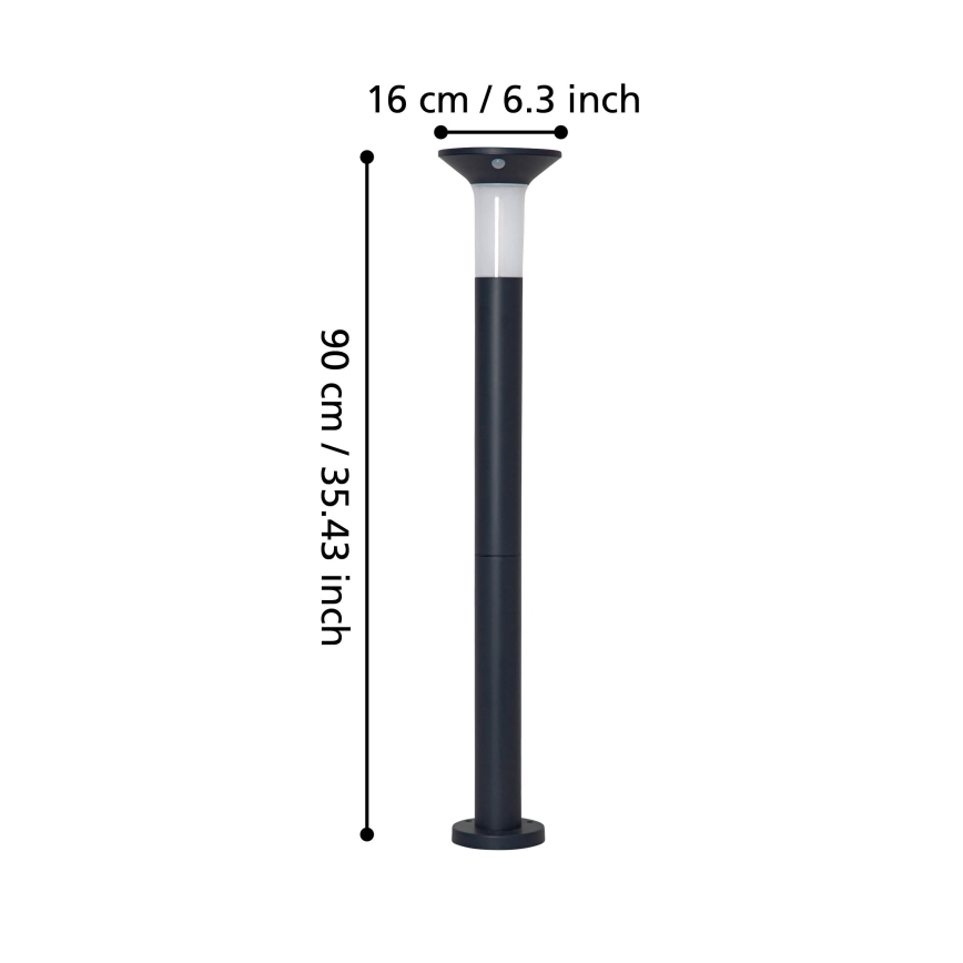 Eglo – LED-Outdoor-Solarleuchte mit Sensor 6xLED / 0,03 W / 3,7 V IP44